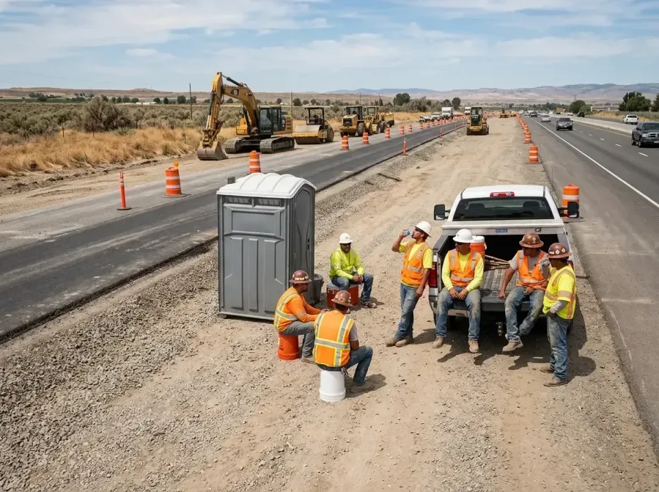 highway-road-construction-crew-007 — frequently asked questions, Porta Potty and Restroom Rentals in Durham, CA